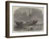 The Wreck of the Hamburg Barque Diana in Bracklesome Bay Near Chichester-null-Framed Giclee Print