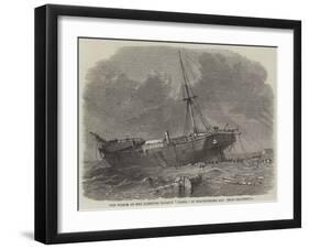 The Wreck of the Hamburg Barque Diana in Bracklesome Bay Near Chichester-null-Framed Giclee Print