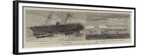 The Wreck of the Royal Mail Steamer Boyne-null-Framed Premium Giclee Print