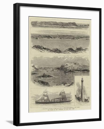 The Wreck of the Schiller on the Scilly Isles-null-Framed Giclee Print