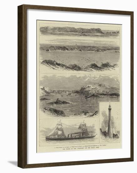 The Wreck of the Schiller on the Scilly Isles-null-Framed Giclee Print