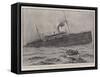 The Wreck of the Stella, the Last Boat to Leave the Ship-Joseph Nash-Framed Stretched Canvas