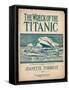 The Wreck of the Titanic, Piano Composition by Jeanette Forrest-null-Framed Stretched Canvas