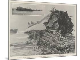 The Wreck of the Turbine Torpedo-Boat Destroyer Viper at Alderney-Henry Charles Seppings Wright-Mounted Giclee Print