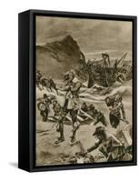 The Wreck That Gave Britain the Bermudas-Richard Caton Woodville II-Framed Stretched Canvas