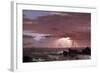 The Wreck-Frederic Edwin Church-Framed Art Print