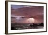 The Wreck-Frederic Edwin Church-Framed Art Print