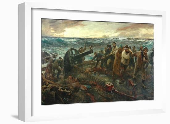 The Wreckage, 1898-1901-Charles Napier Hemy-Framed Giclee Print