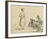 The Wreckers, C.1900-Augustus Edwin John-Framed Giclee Print