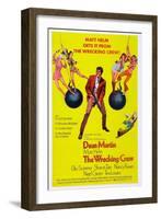 THE WRECKING CREW, US poster, Dean Martin, 1969-null-Framed Art Print