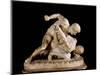 The Wrestler, Copy of Greek Sculpture 3rd Century BC-null-Mounted Giclee Print