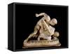 The Wrestler, Copy of Greek Sculpture 3rd Century BC-null-Framed Stretched Canvas