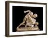 The Wrestler, Copy of Greek Sculpture 3rd Century BC-null-Framed Giclee Print