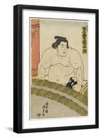 The Wrestler Kurokumo Tatsugoro of the Higo Stable, 1830-1844-Utagawa Kunisada-Framed Giclee Print