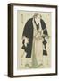 The Wrestler Takasago Uraemon-Katsukawa Shun'ei-Framed Giclee Print