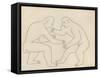 The Wrestlers, 1913-Henri Gaudier-brzeska-Framed Stretched Canvas