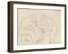 The Wrestlers, 1913-Henri Gaudier-brzeska-Framed Giclee Print