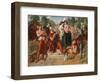 The Wrestling Scene in 'As You Like It', 1854-Daniel Maclise-Framed Giclee Print