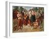 The Wrestling Scene in 'As You Like It', 1854-Daniel Maclise-Framed Giclee Print