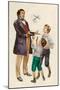 The Wright Brothers as Boys, Given a Toy Plane by their Father-Peter Jackson-Mounted Giclee Print