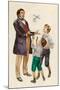 The Wright Brothers as Boys, Given a Toy Plane by their Father-Peter Jackson-Mounted Giclee Print