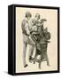 The Wright Brothers as Boys-Peter Jackson-Framed Stretched Canvas