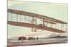 The Wright Brothers at Kitty Hawk, North Carolina, in 1903-American School-Mounted Giclee Print