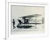 The Wright Brothers' B1 Aircraft Fitted with Pontoons for Sea Service with Us Navy, 1912-null-Framed Giclee Print