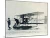 The Wright Brothers' B1 Aircraft Fitted with Pontoons for Sea Service with Us Navy, 1912-null-Mounted Giclee Print