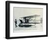 The Wright Brothers' B1 Aircraft Fitted with Pontoons for Sea Service with Us Navy, 1912-null-Framed Giclee Print