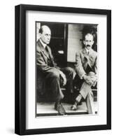 The Wright Brothers, Orville and Wilbur Wright, 1909-null-Framed Premium Giclee Print