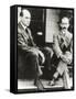 The Wright Brothers, Orville and Wilbur Wright, 1909-null-Framed Stretched Canvas