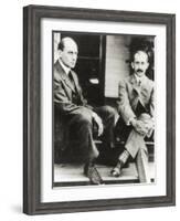 The Wright Brothers, Orville and Wilbur Wright, 1909-null-Framed Giclee Print