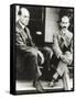 The Wright Brothers, Orville and Wilbur Wright, 1909-null-Framed Stretched Canvas