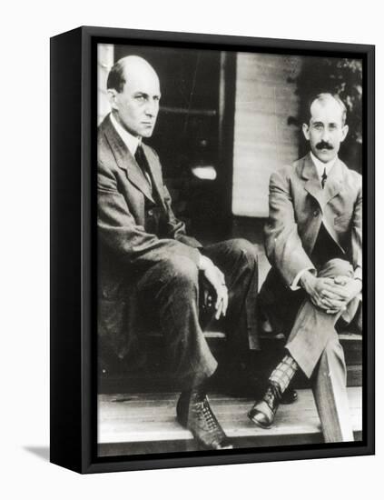 The Wright Brothers, Orville and Wilbur Wright, 1909-null-Framed Stretched Canvas