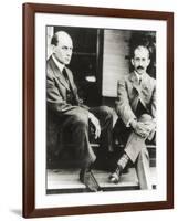 The Wright Brothers, Orville and Wilbur Wright, 1909-null-Framed Giclee Print