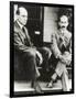 The Wright Brothers, Orville and Wilbur Wright, 1909-null-Framed Premium Giclee Print