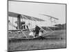 The Wright Brothers put a plane on the launch rail for the first Army flight at Fort Myer-Harris & Ewing-Mounted Photographic Print