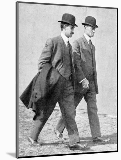 The Wright Brothers, US Aviation Pioneers-Science, Industry and Business Library-Mounted Photographic Print