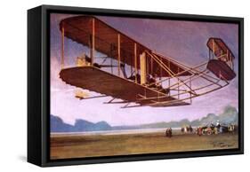 The Wright Brothers-Tacconi-Framed Stretched Canvas