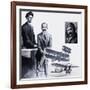 The Wright Brothers-Severino Baraldi-Framed Giclee Print