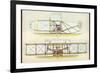 The Wright Flyer I in Which the First Powered Flight is Made at Kill Devil Hills North Carolina-null-Framed Photographic Print