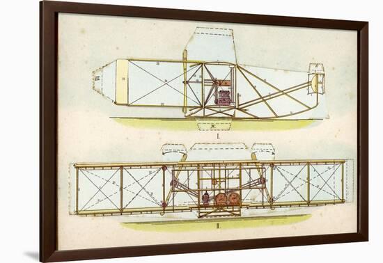 The Wright Flyer I in Which the First Powered Flight is Made at Kill Devil Hills North Carolina-null-Framed Photographic Print