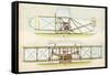 The Wright Flyer I in Which the First Powered Flight is Made at Kill Devil Hills North Carolina-null-Framed Stretched Canvas