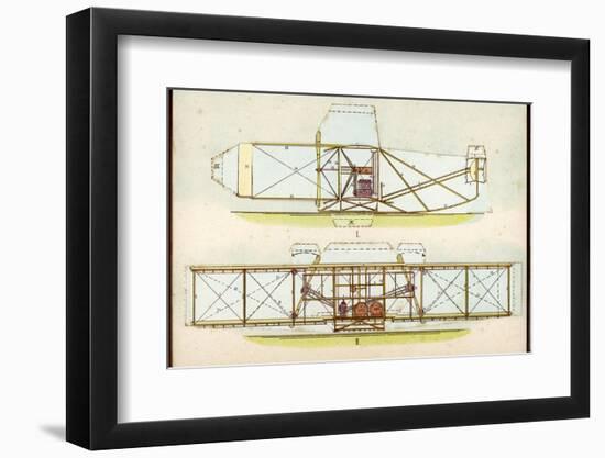 The Wright Flyer I in Which the First Powered Flight is Made at Kill Devil Hills North Carolina-null-Framed Photographic Print