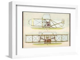 The Wright Flyer I in Which the First Powered Flight is Made at Kill Devil Hills North Carolina-null-Framed Photographic Print