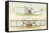 The Wright Flyer I in Which the First Powered Flight is Made at Kill Devil Hills North Carolina-null-Framed Stretched Canvas