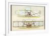 The Wright Flyer I in Which the First Powered Flight is Made at Kill Devil Hills North Carolina-null-Framed Photographic Print