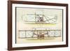 The Wright Flyer I in Which the First Powered Flight is Made at Kill Devil Hills North Carolina-null-Framed Photographic Print