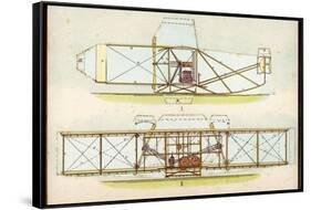 The Wright Flyer I in Which the First Powered Flight is Made at Kill Devil Hills North Carolina-null-Framed Stretched Canvas